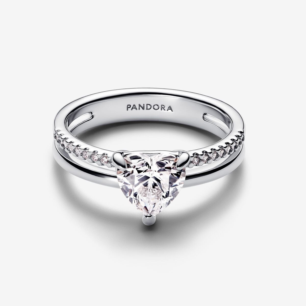 Anel Pandora Heart Sterling Silver ring - Ana Joalheiros