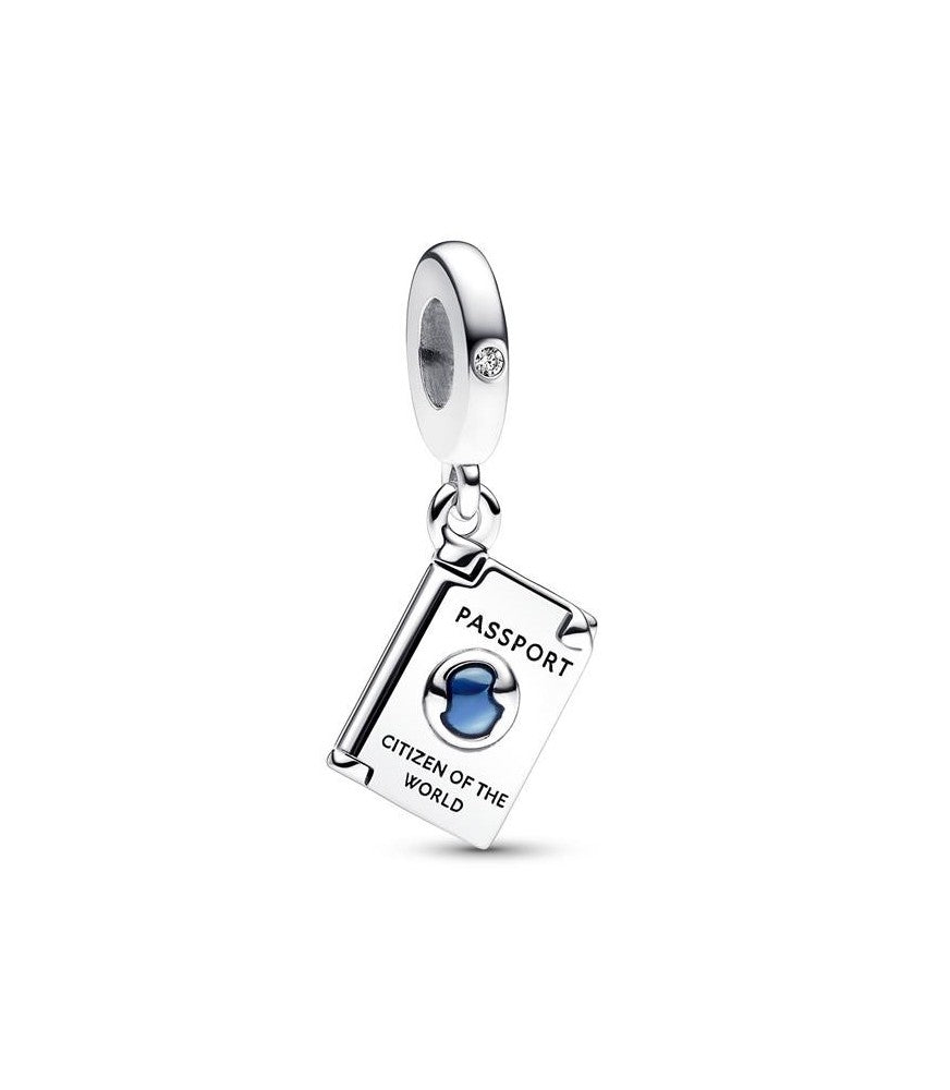 Charm Pandora Passport sterling silver - Ana Joalheiros