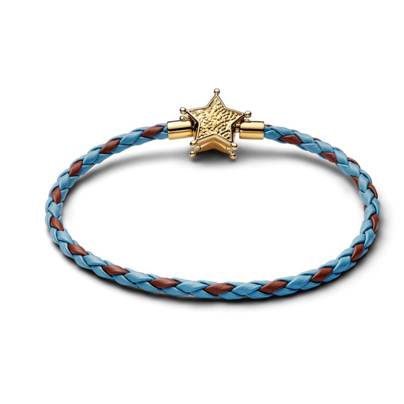 Pulseira Pandora Disney Toy Story Azul e Castanha