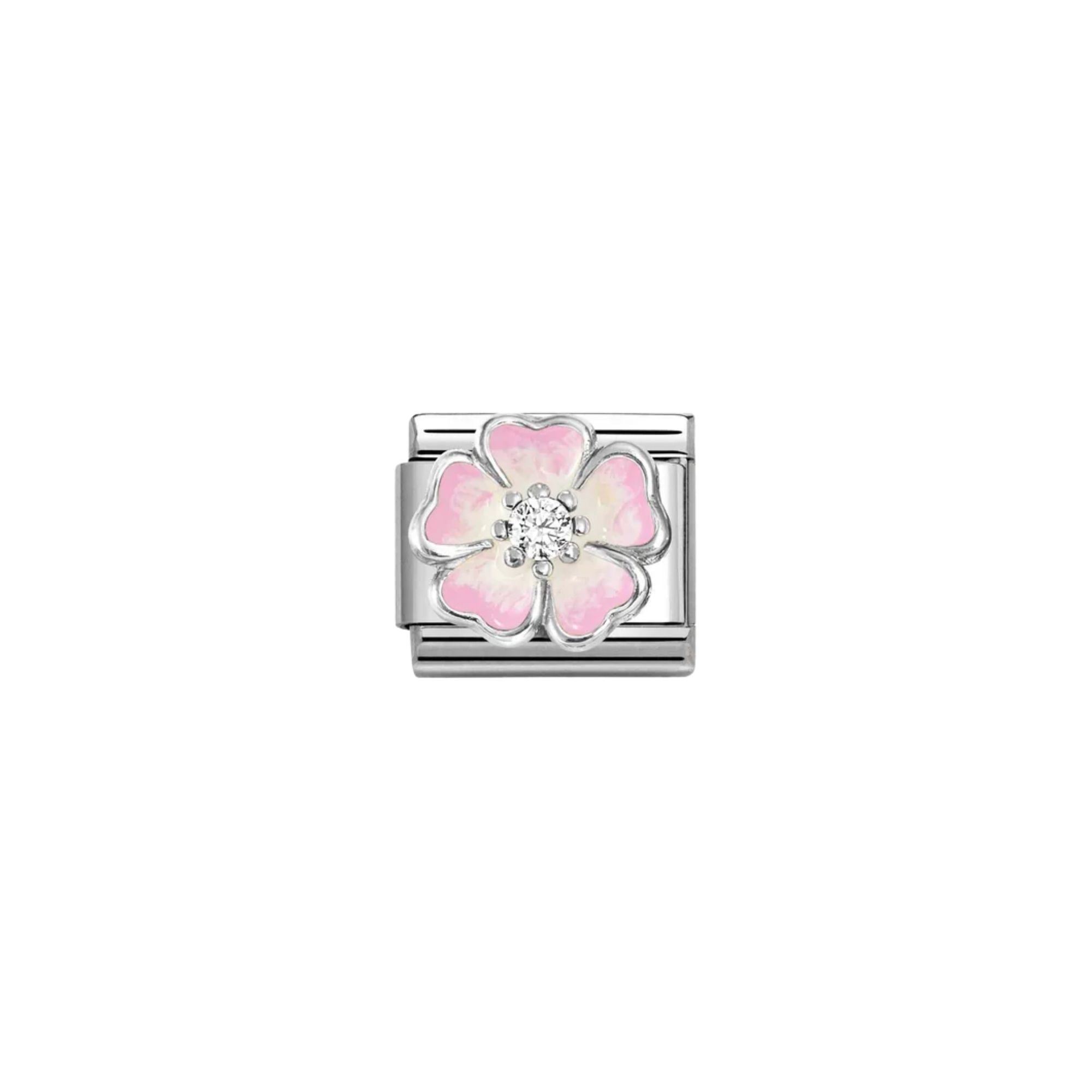 Link Nomination Flor Rosa Branca