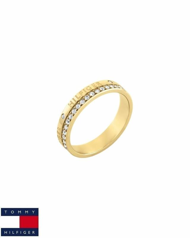 Anel Thommy Hilfiger Mini Crystals - Ana Joalheiros
