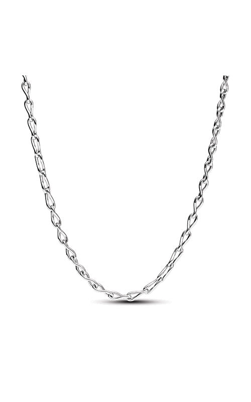 Colar Pandora Figure of 8 chain link sterling silver necklace - Ana Joalheiros