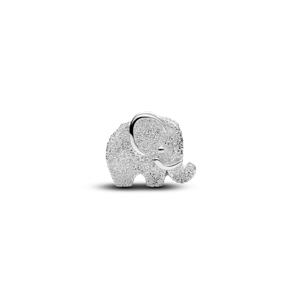 Mini Charm Textured Elephant