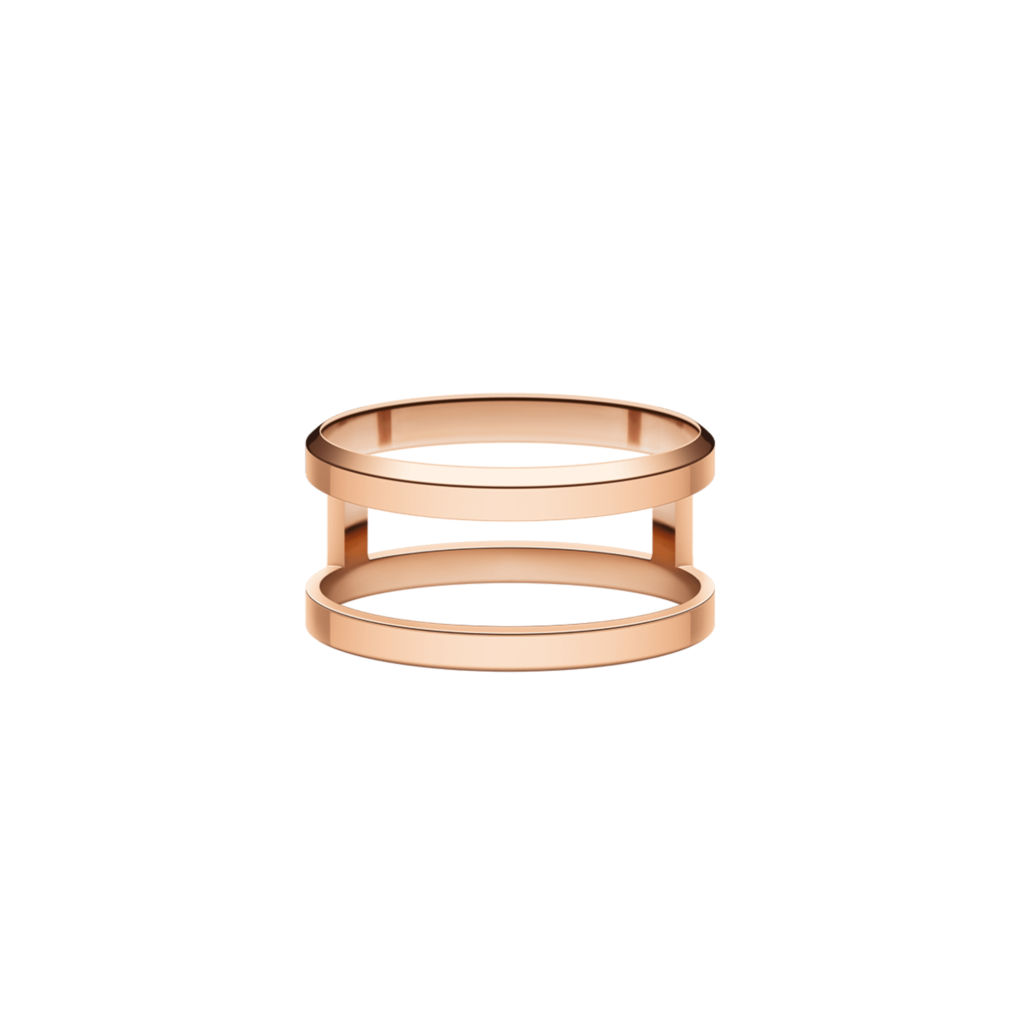 Anel Daniel Wellington Elan Dual Cobreado
