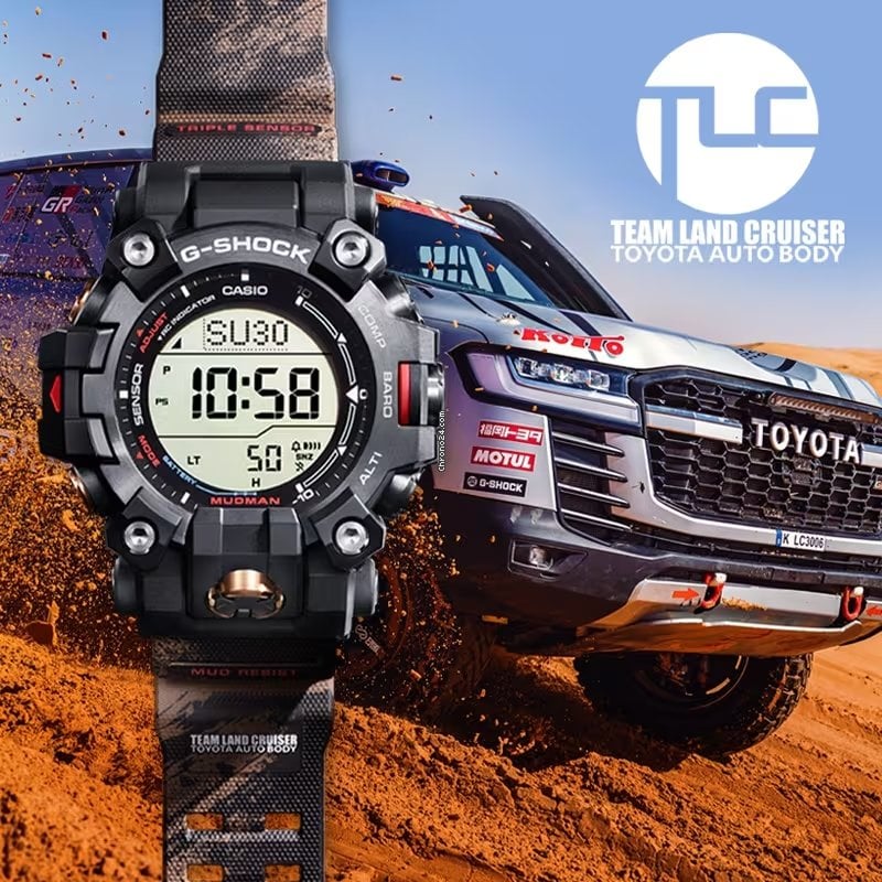Relógio Casio G-Shock Pro Edição Limitada Equipo Land Cruiser Toyota Mudman. - Ana Joalheiros