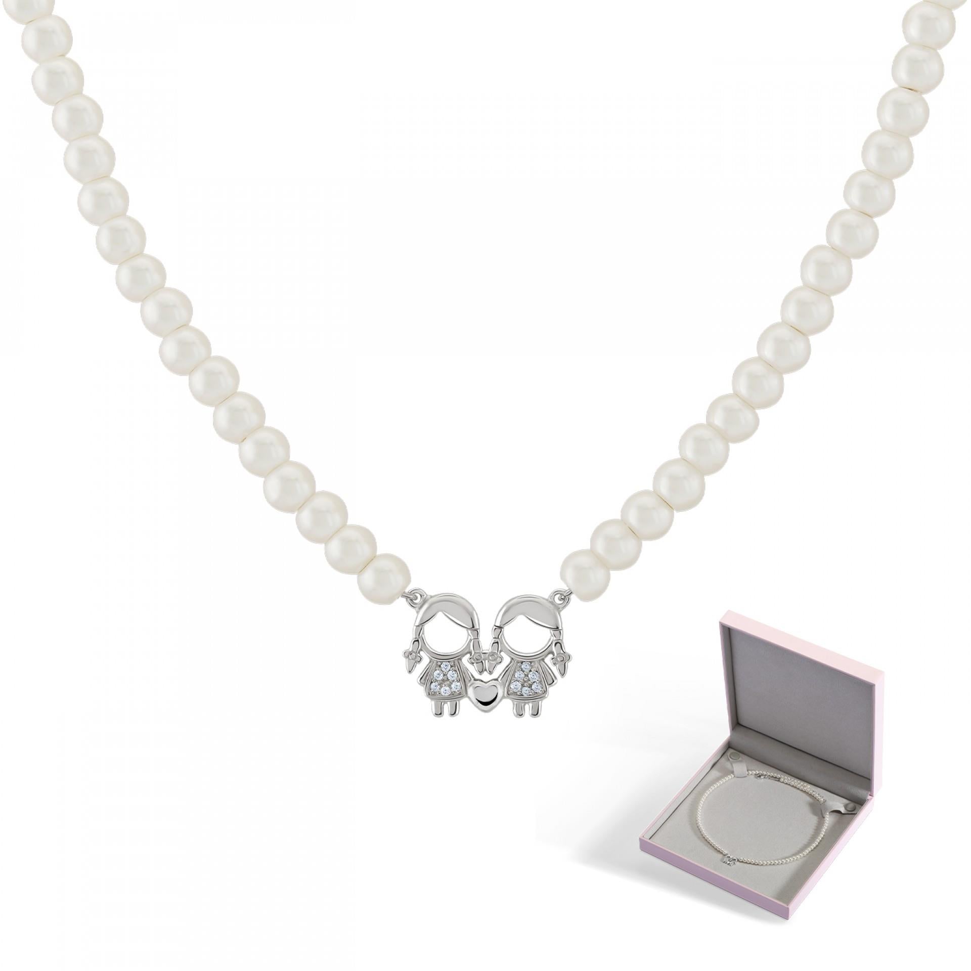 COLAR UNIKE PEARLS GIRL & GIRL - Ana Joalheiros