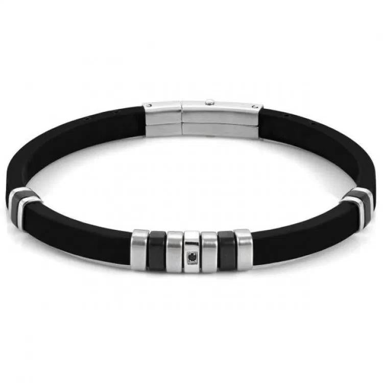Pulseira Nomination Silicone preto - Ana Joalheiros