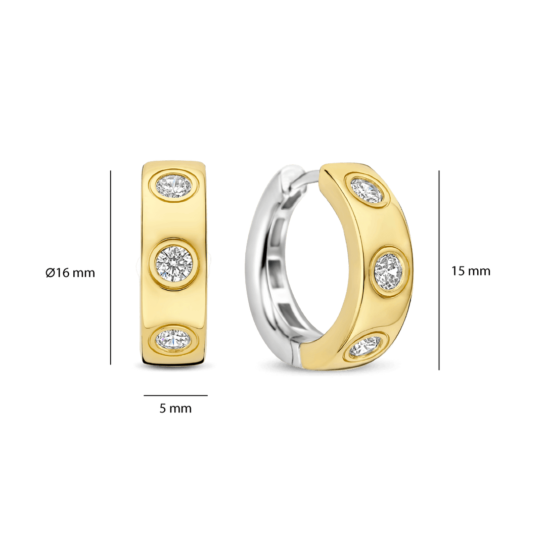Argola Tisento Classic Hoops