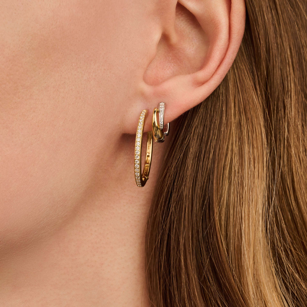 Argolas Tisento Layered Hoops
