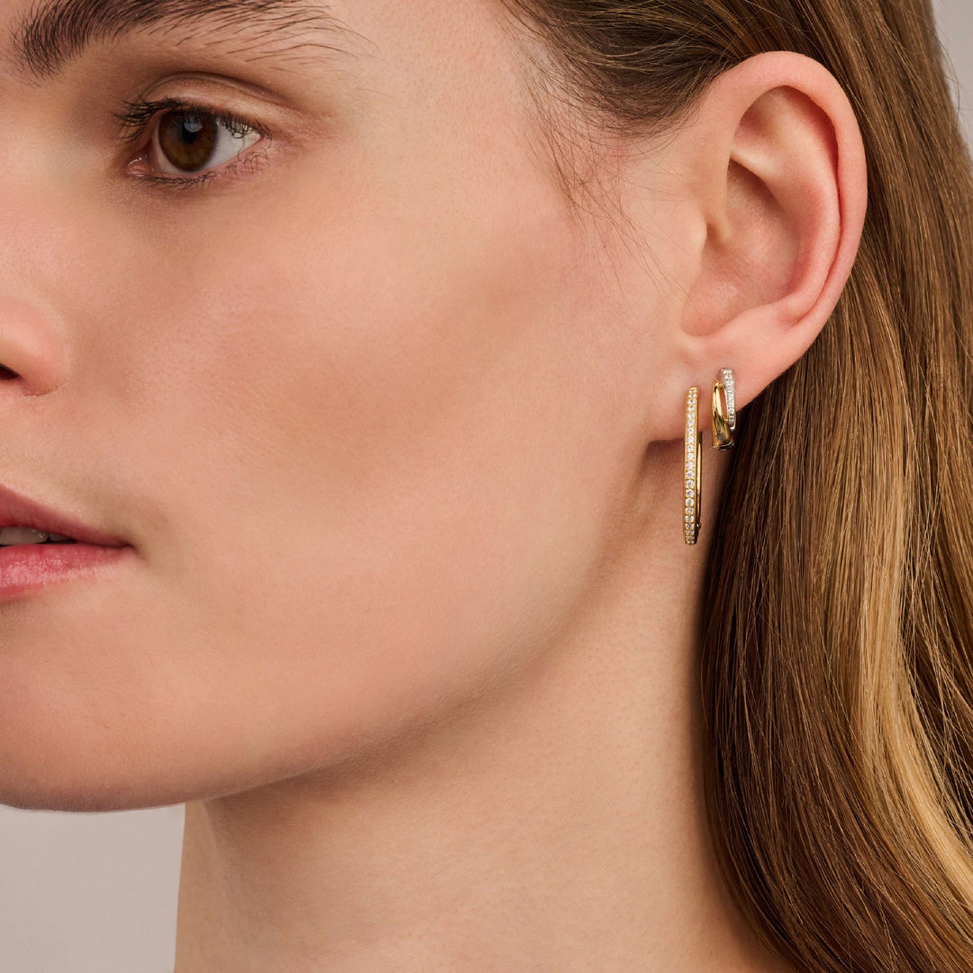 Argolas Tisento Layered Hoops