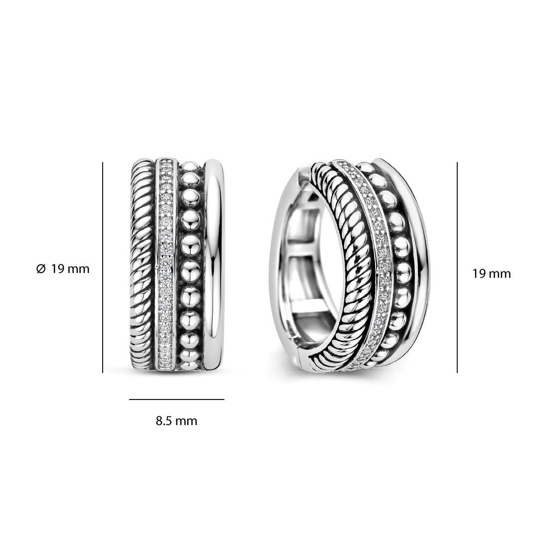 Argola Tisento Structure Hoops