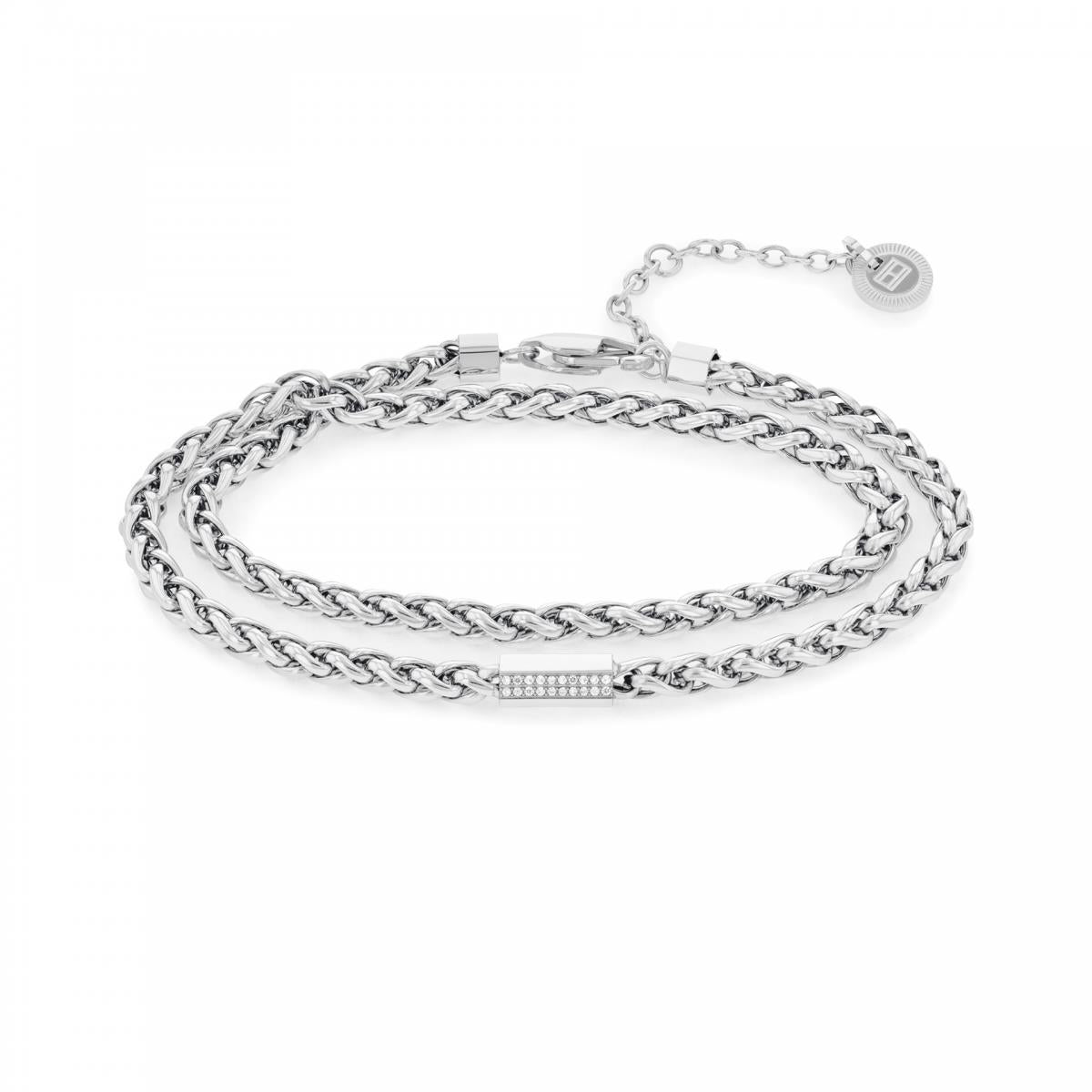 Pulseira Tommy Hilfiger Dupla Malha - Ana Joalheiros