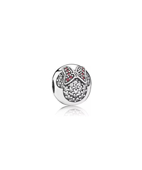 Conta Pandora Clip Disney Minnie Pave