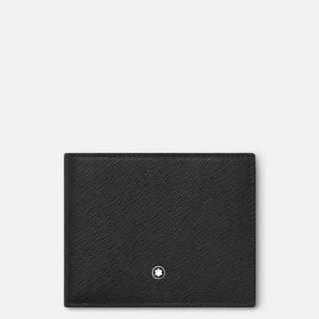 MONT BLANC CARTEIRA Sartorial Wallet 6CC Black