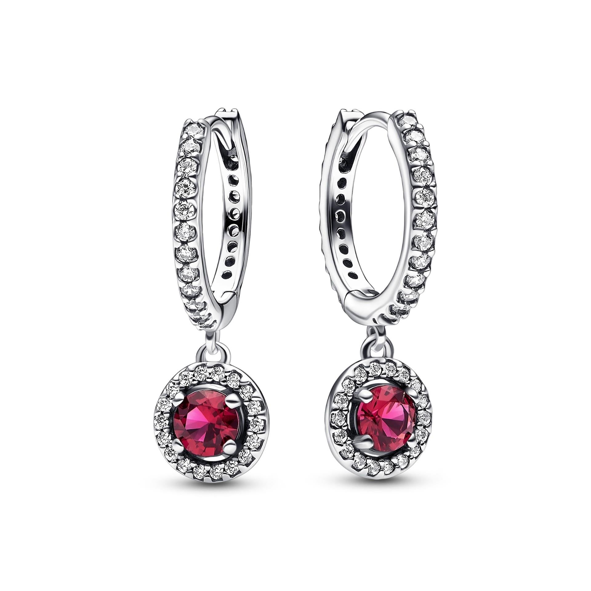 Brincos Pandora Sterling hoop - Ana Joalheiros