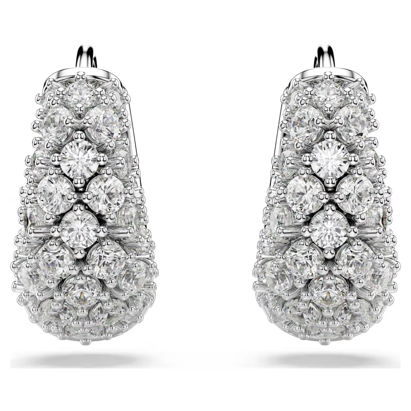 Brincos swarovski Sublima White - Ana Joalheiros