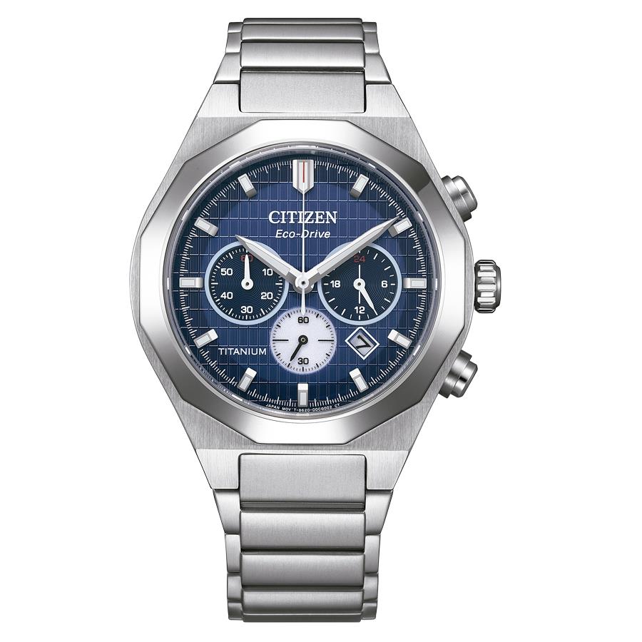 CITIZEN Relogios ECO-DRIVE ChroSuper Titanium Zenshin Senk