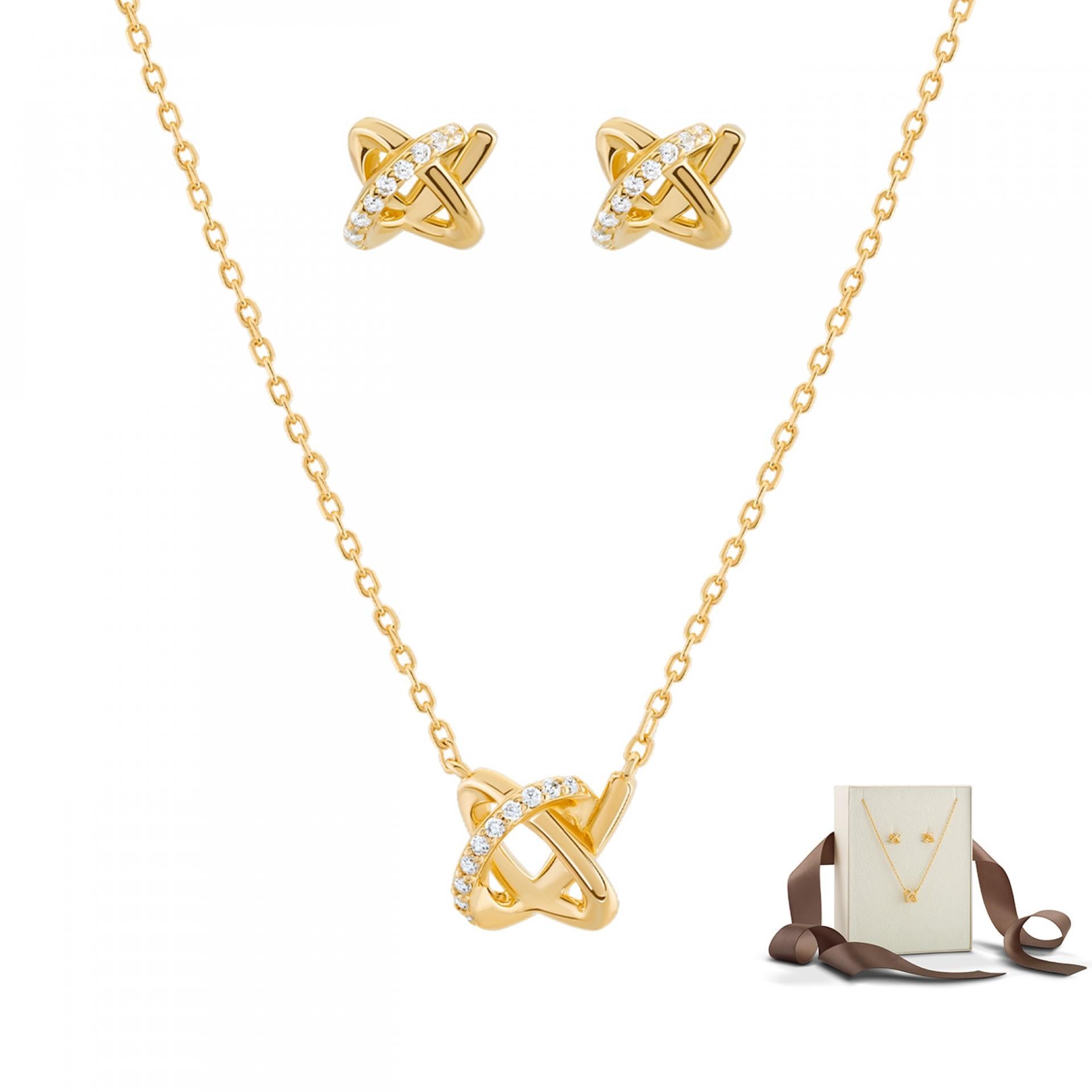 Conjunto Unike Classy & Chic Knot - Ana Joalheiros
