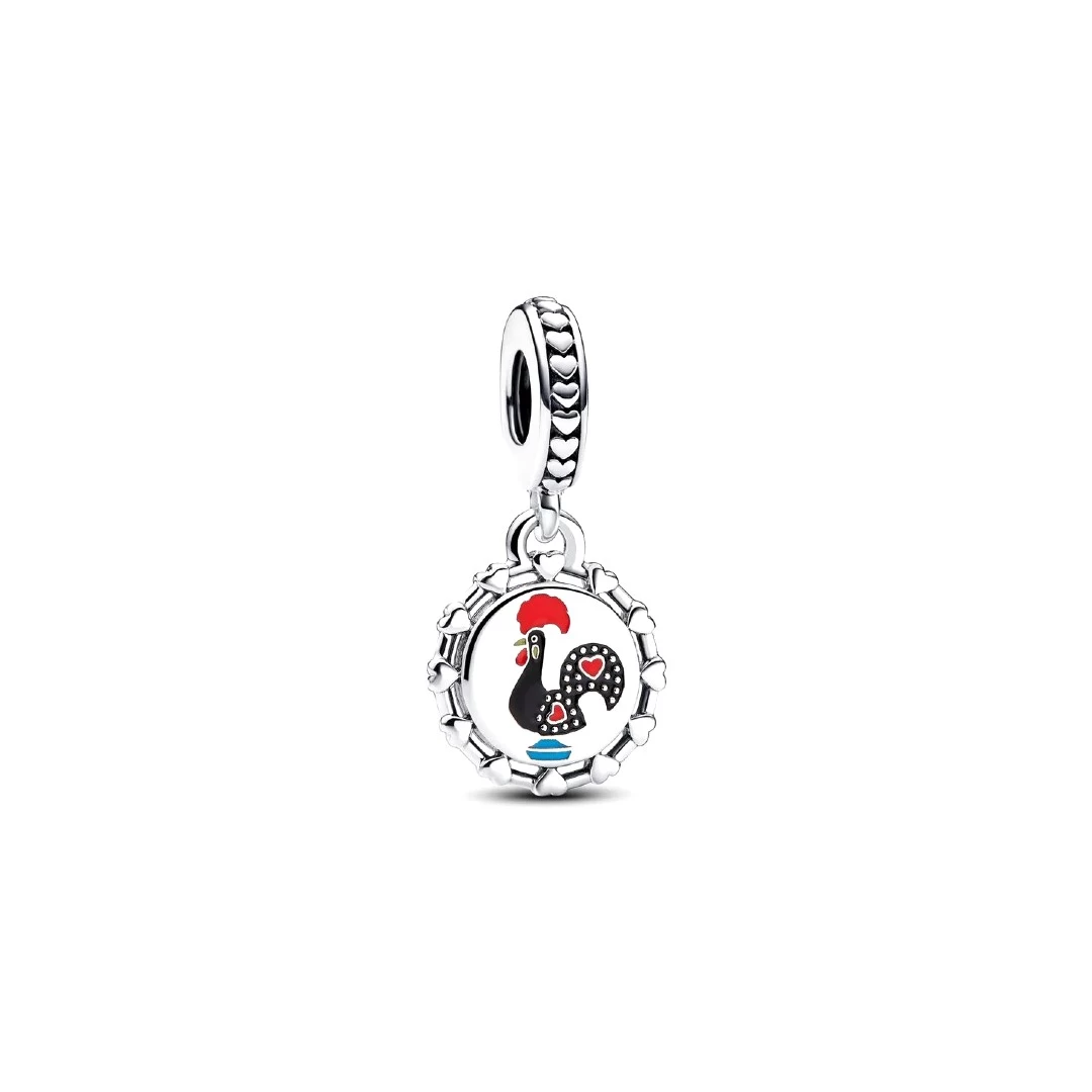 Charm Pandora Rooster Sterling - Ana Joalheiros