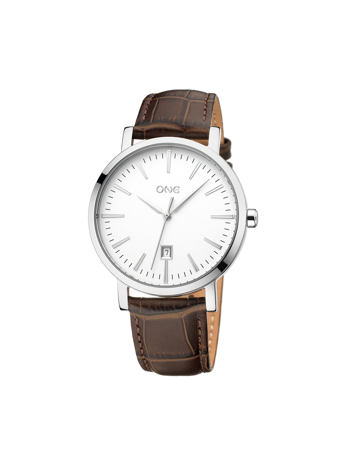 Relogio One Homem Classic Silver