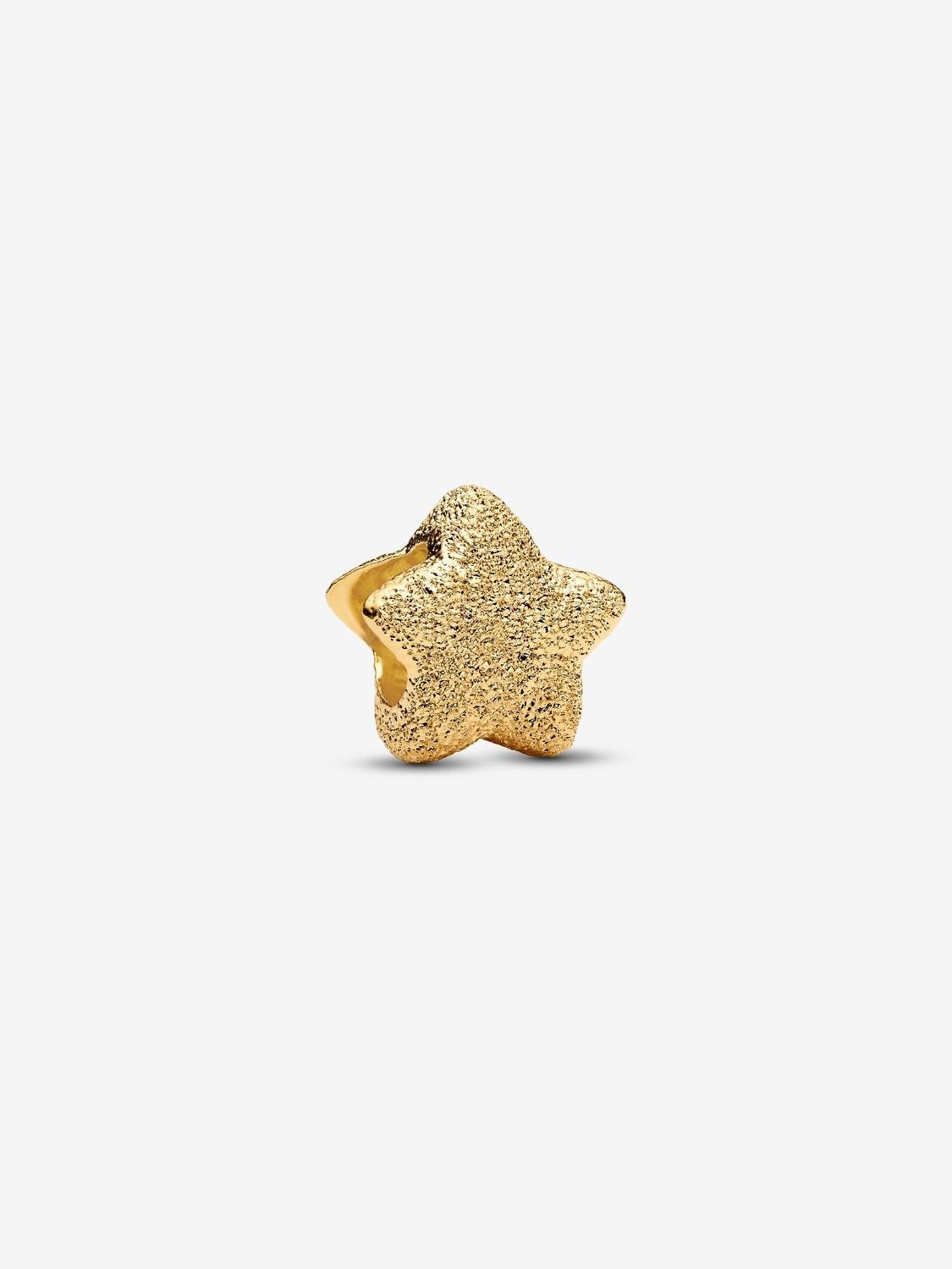 Conta Pandora Mini Conta Estrela Texturada
Revestimento de ouro 14k - Ana Joalheiros