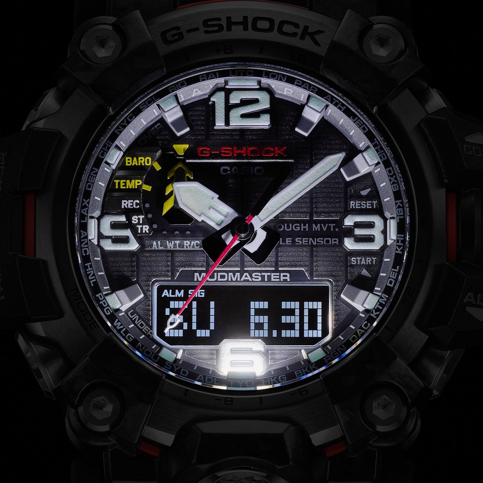 Relógio Casio G-Shock Pro MASTER OF G
MUDMASTER