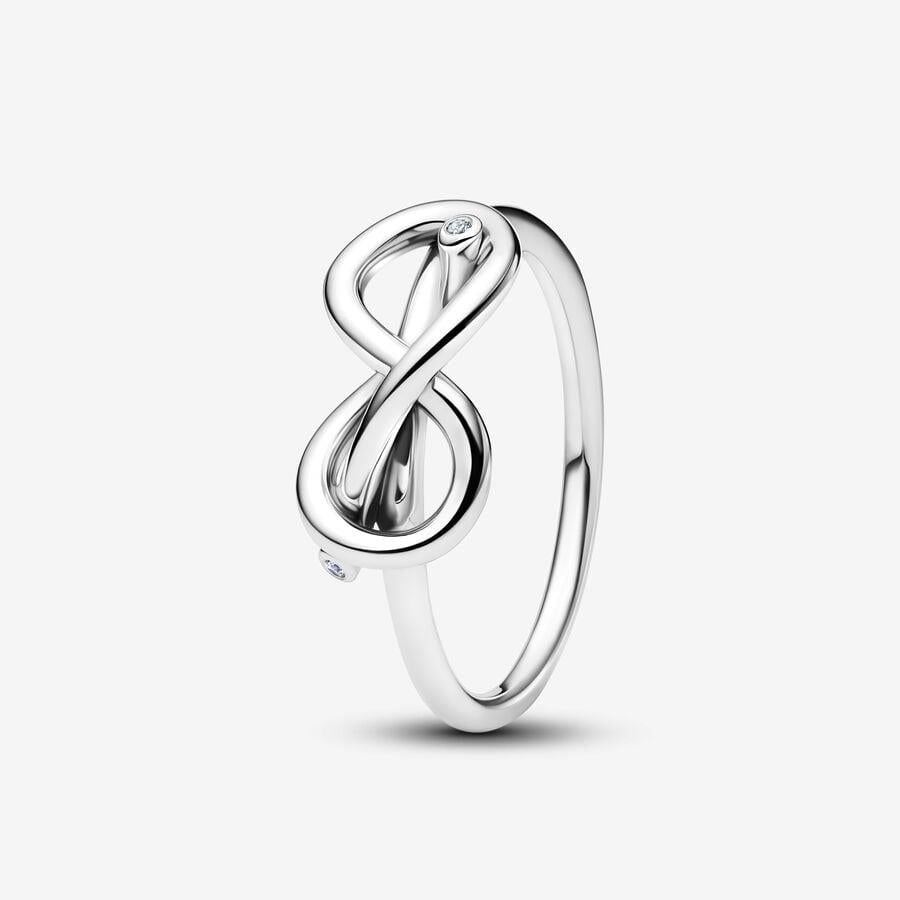Anel Infinity Knot Sterling - Ana Joalheiros