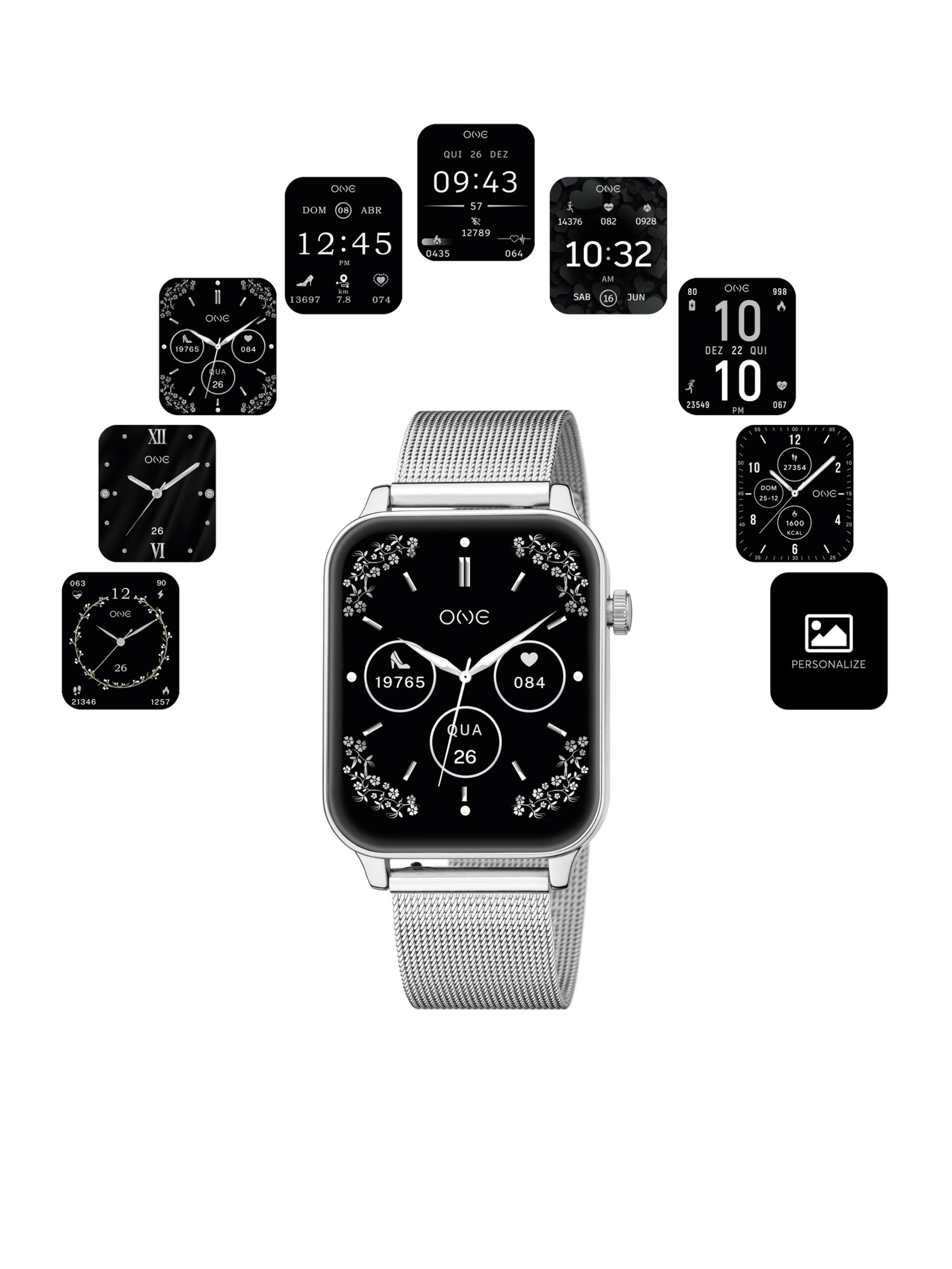 Smartwatch One Frame Silver