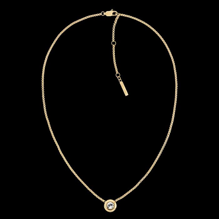 colar calvin klein TWISTED BEZEL