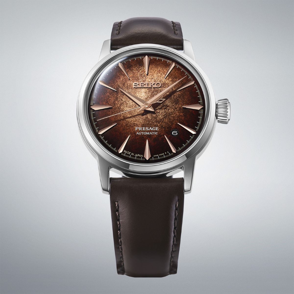 Relógio Seiko Presage Castanho