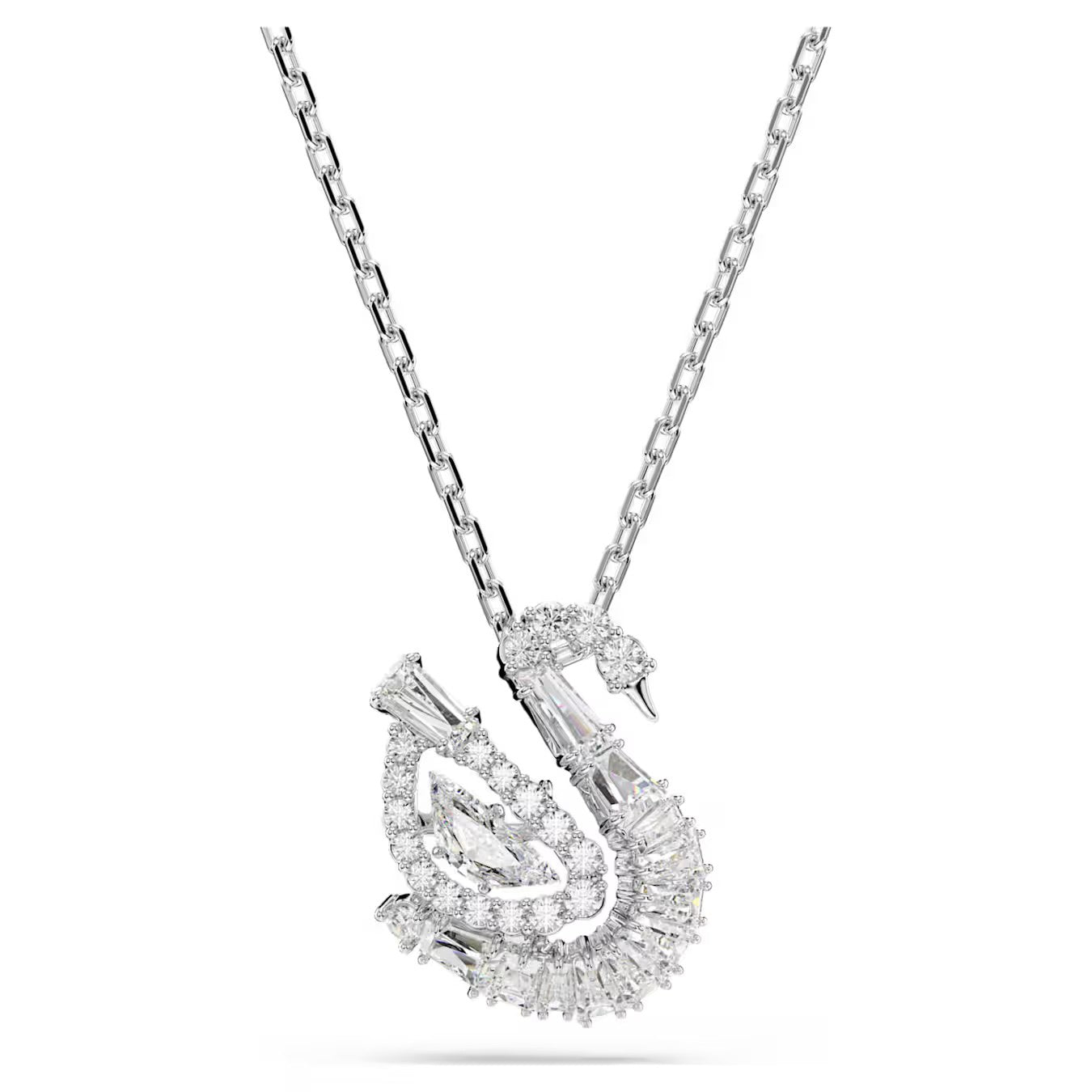 Colar swarovski Swan Pendant mixed cuts - Ana Joalheiros