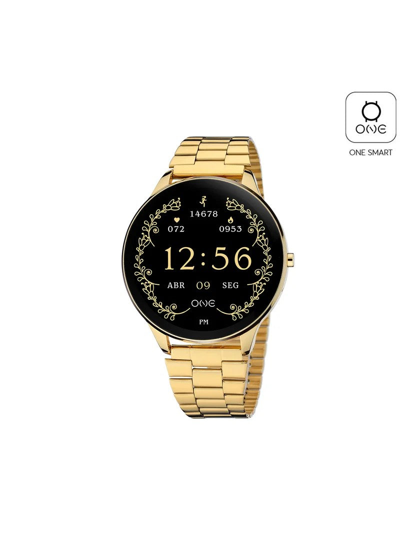 Smartwatch One Slim Fine Gold Links
