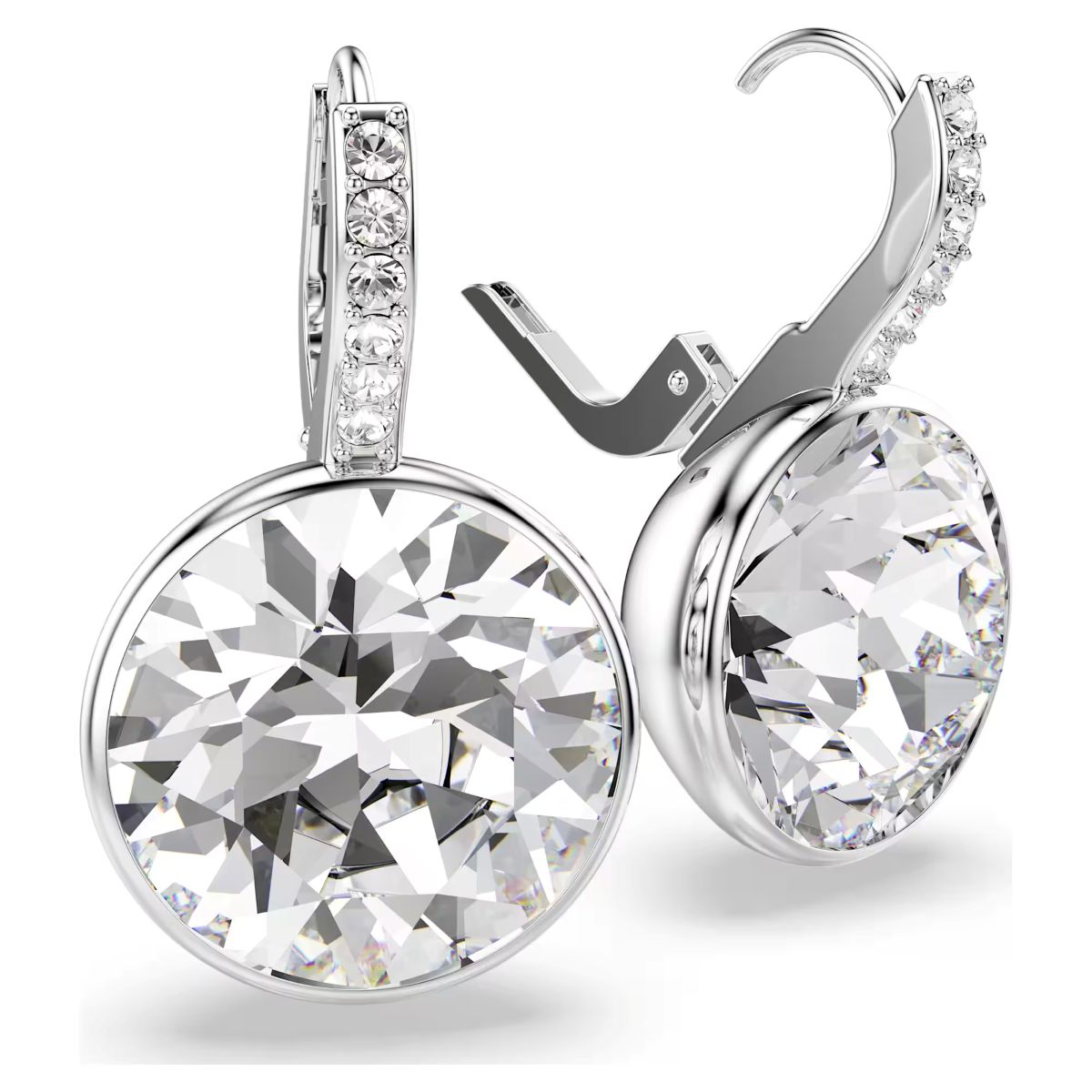 Brincos Compridos Swarovski Millenia
