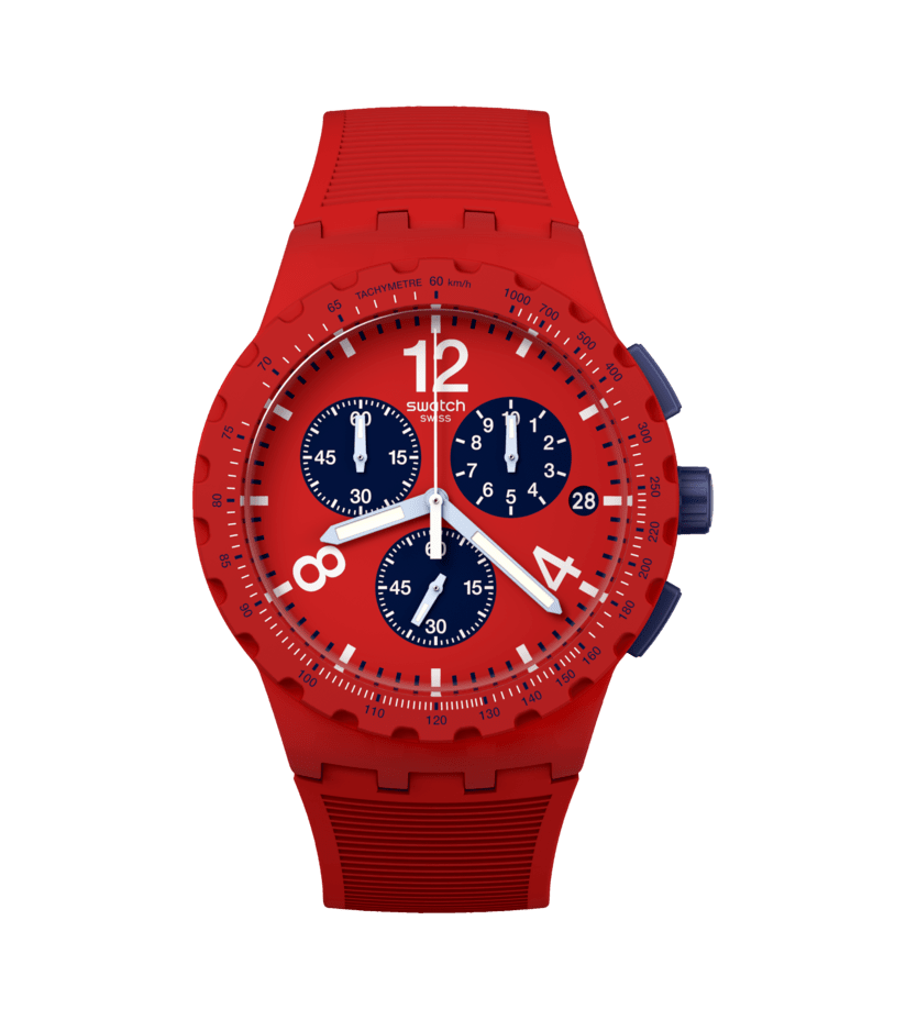 Relógio Swatch PRIMARILY RED - Ana Joalheiros