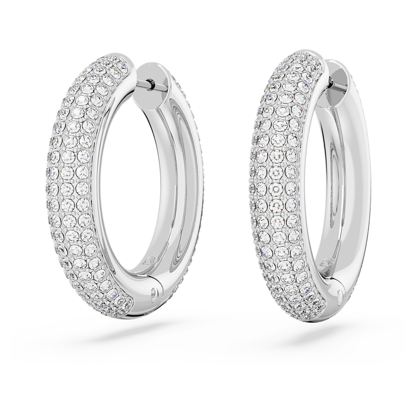Brincos Swarovski  argola Dextera - Ana Joalheiros