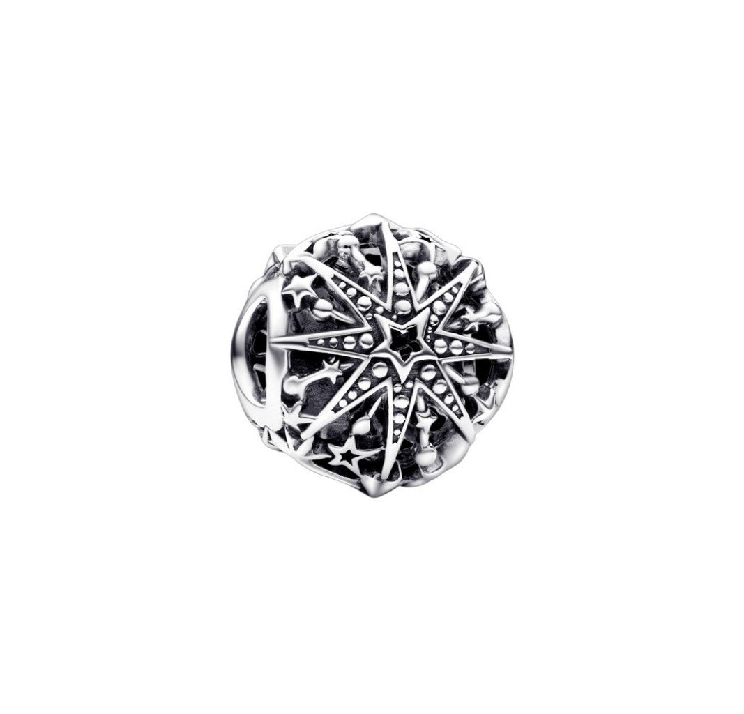 Conta Pandora Snowflake Sterling - Ana Joalheiros
