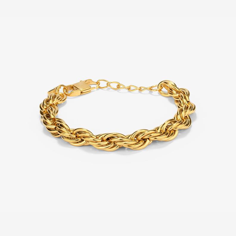 Pulseira Radiant by Jewels Txema Twist Dourada - Ana Joalheiros