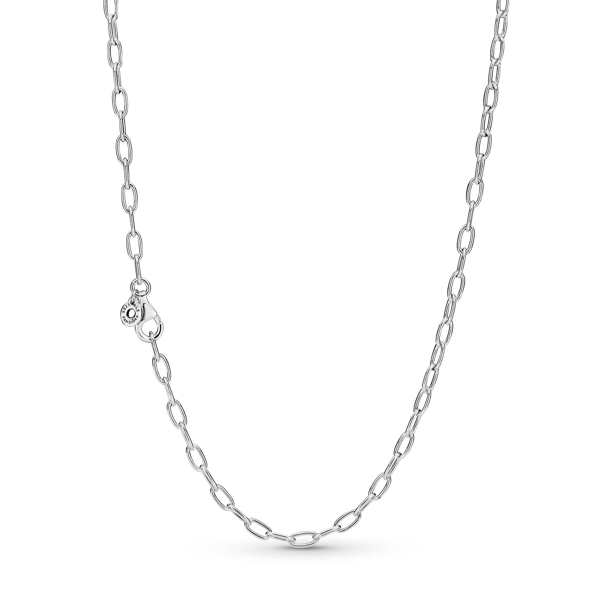 Colar Pandora Malha Oval Longa - Ana Joalheiros