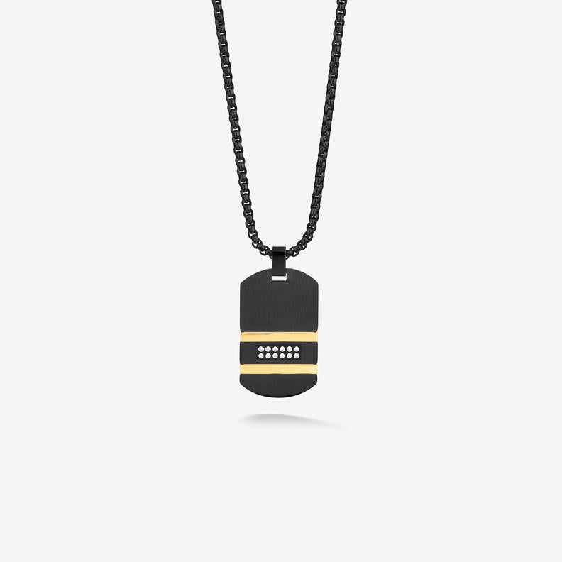 Colar Radiant By Jewels Homem Martinez Preto e Dourado - Ana Joalheiros