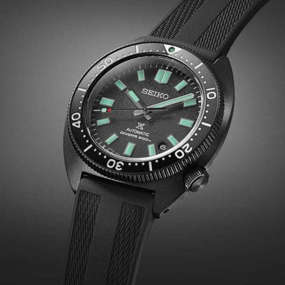 Relogio Seiko Prospex Black S. Night Vis SPB335J1 Lateral - Ana Joalheiros