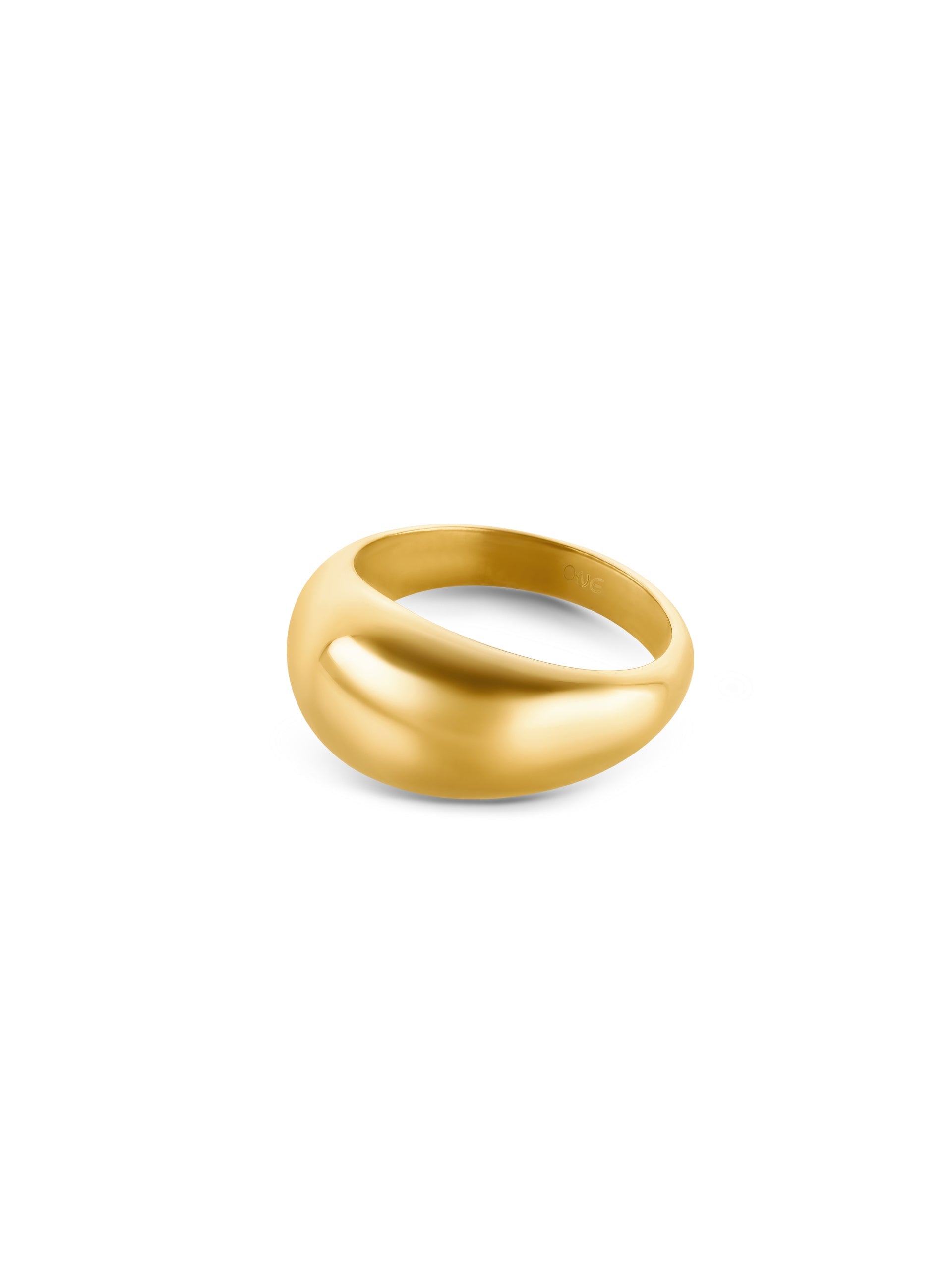 Ana Joalheiros - Anéis One - Anel dourado One Charming Bold OJCR02D-6 