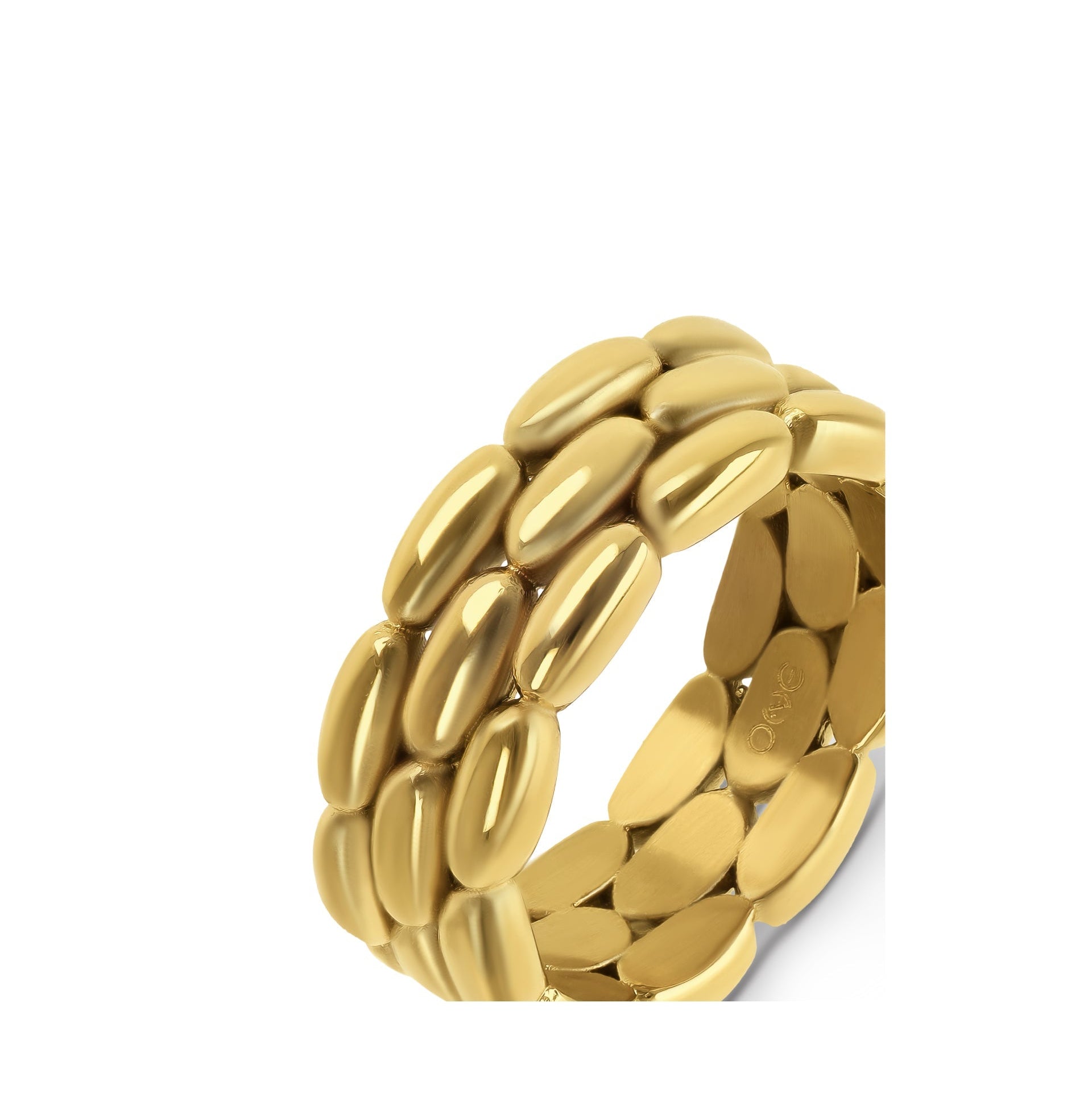 Ana Joalheiros - Anéis One - Anel dourado One Charming OJCR01D-6 