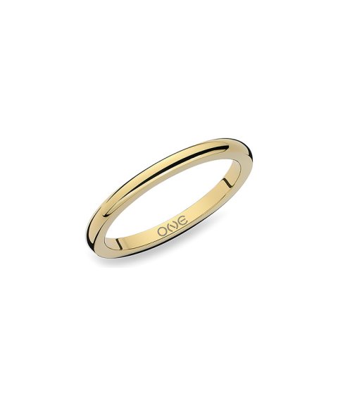 Ana Joalheiros - Anéis One - Anel dourado One London 18 Golden - 6 OJNYR18Y-6