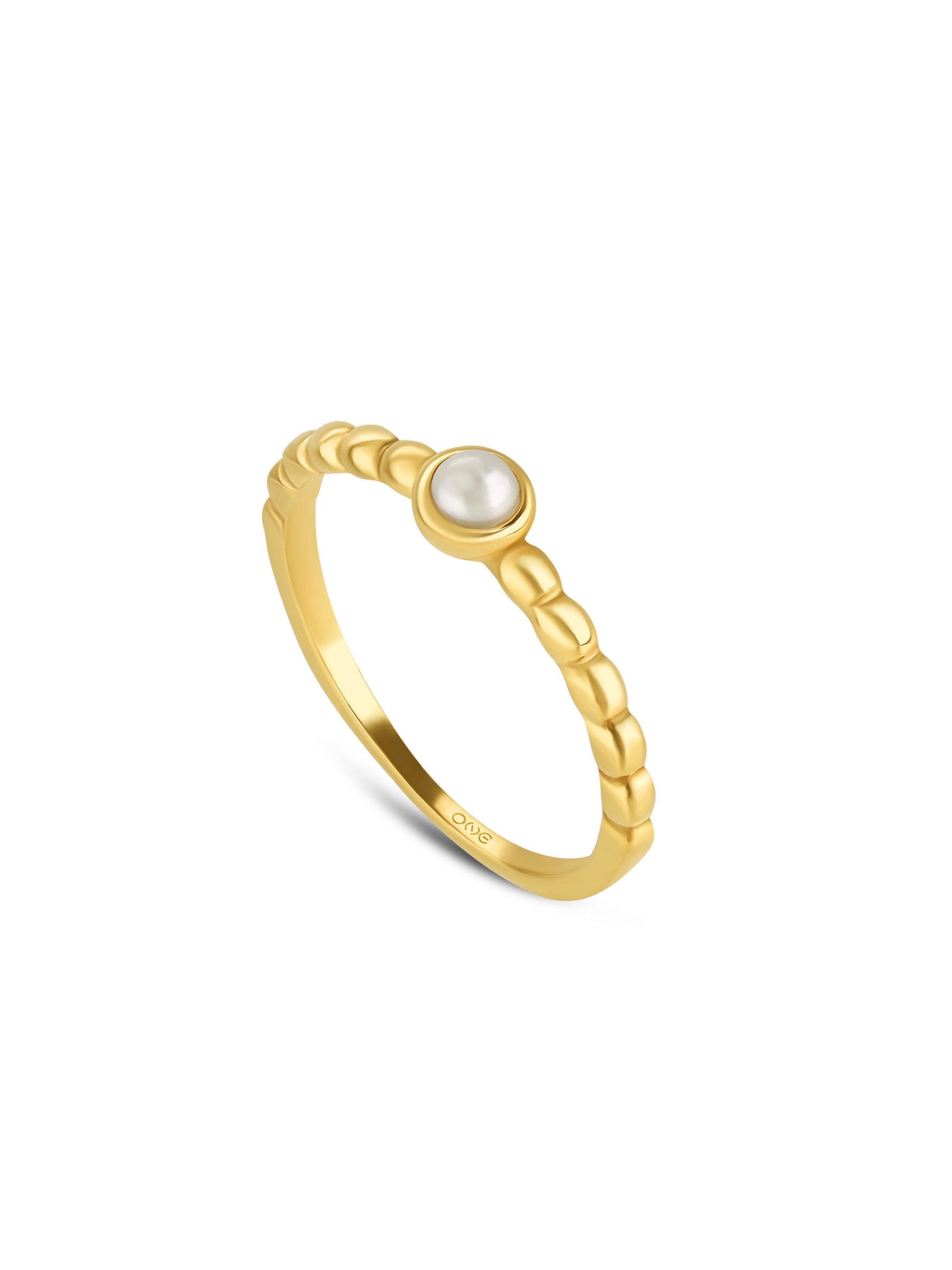 Ana Joalheiros - Anéis One - Anel dourado One London 48 Gold OJNYR48G-6 
