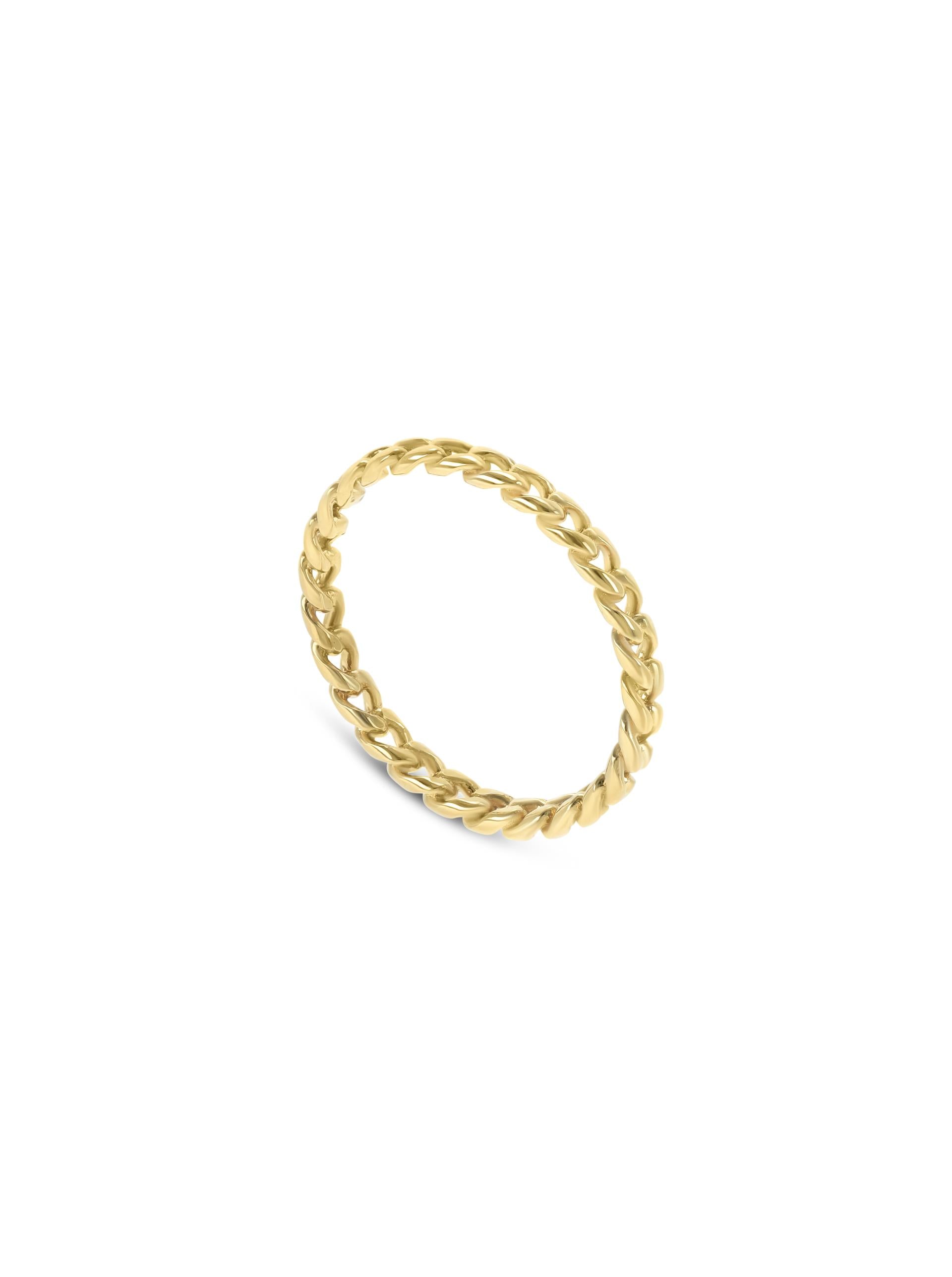 Ana Joalheiros - Anéis One - Anel dourado One London OJNYR39G-6 