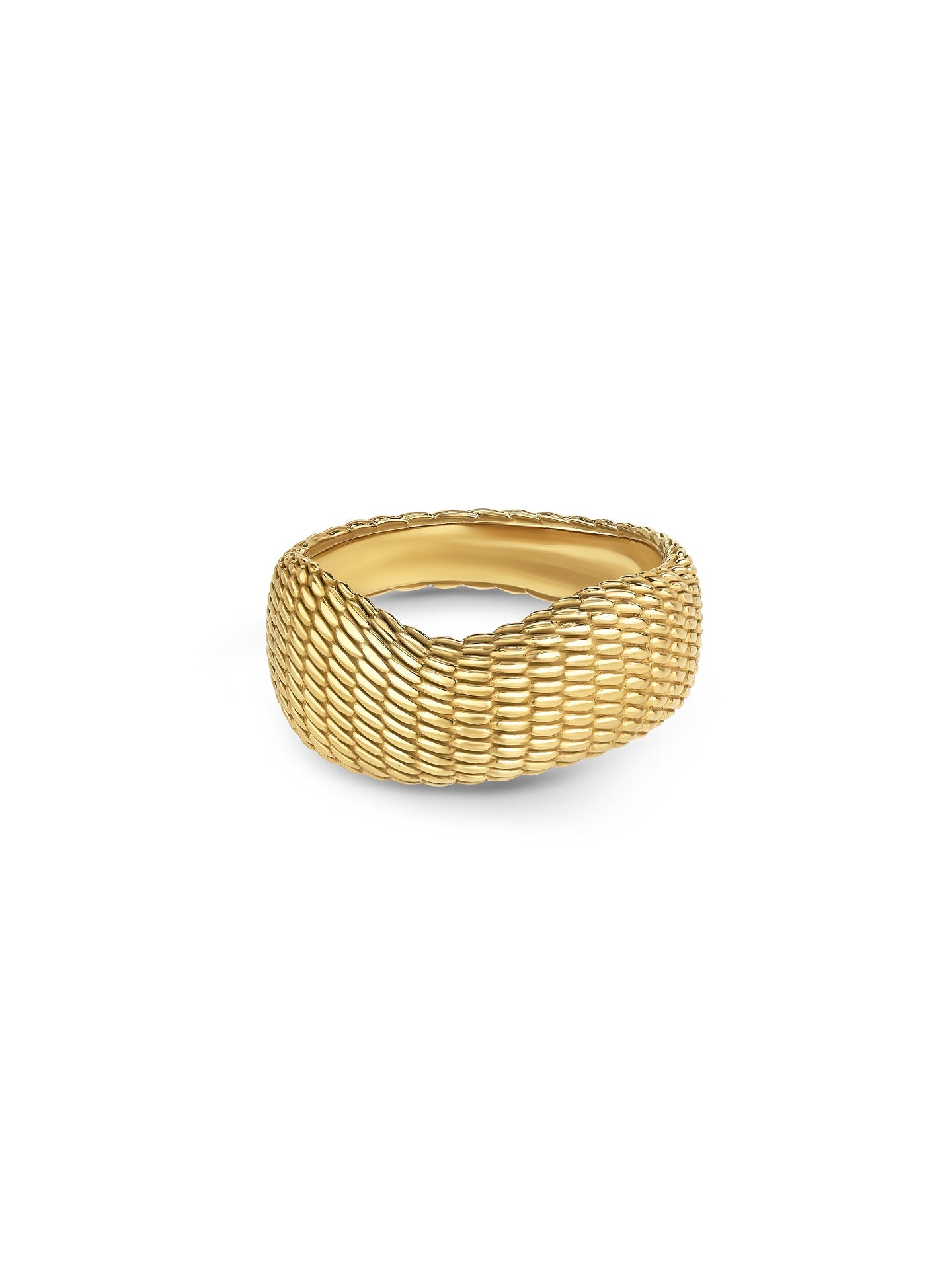 Ana Joalheiros - Anéis One - Anel dourado One OJBR13G plano