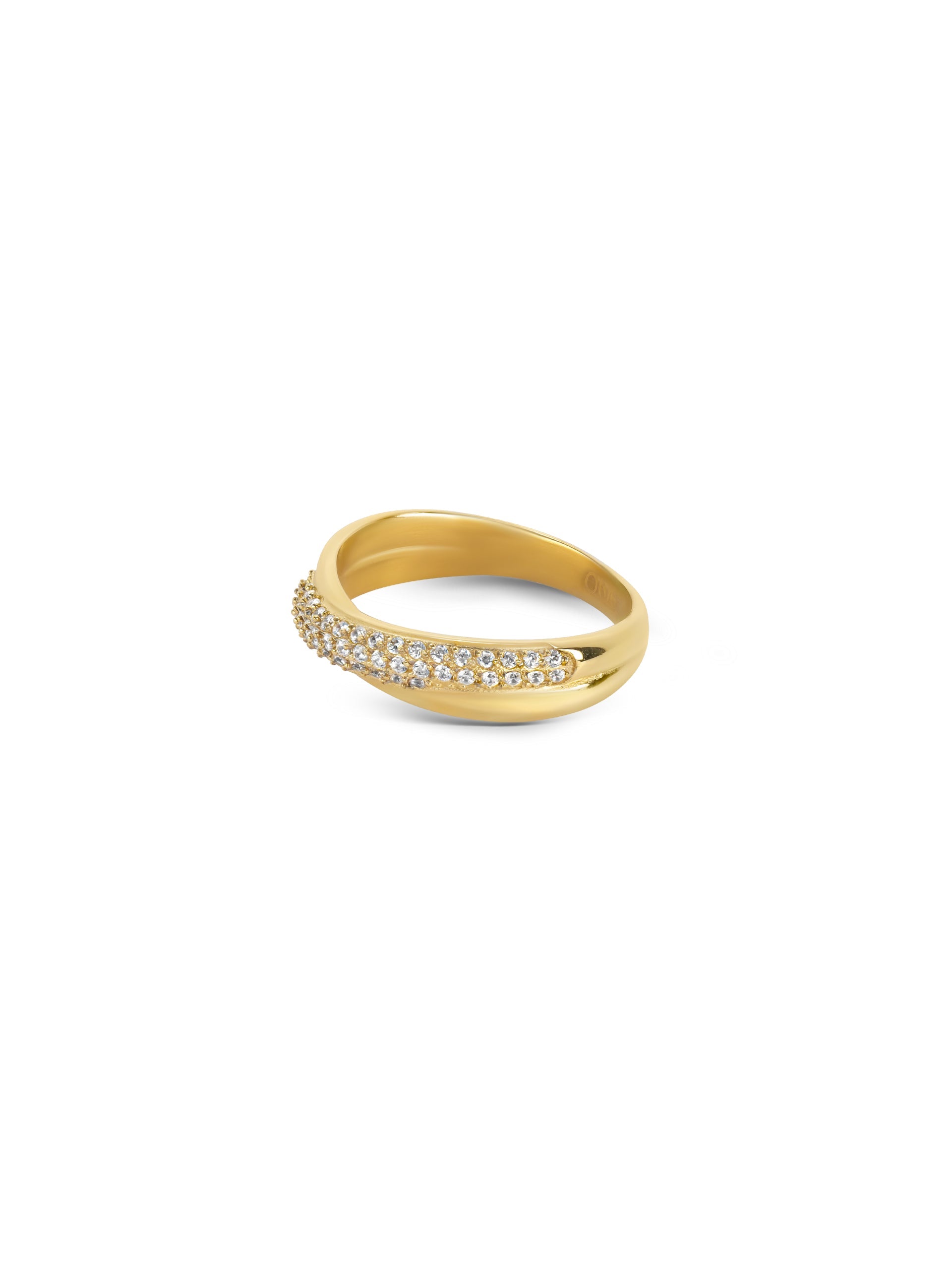 Ana Joalheiros - Anéis One - Anel dourado One Reflexions Shiny OJRR02G-8