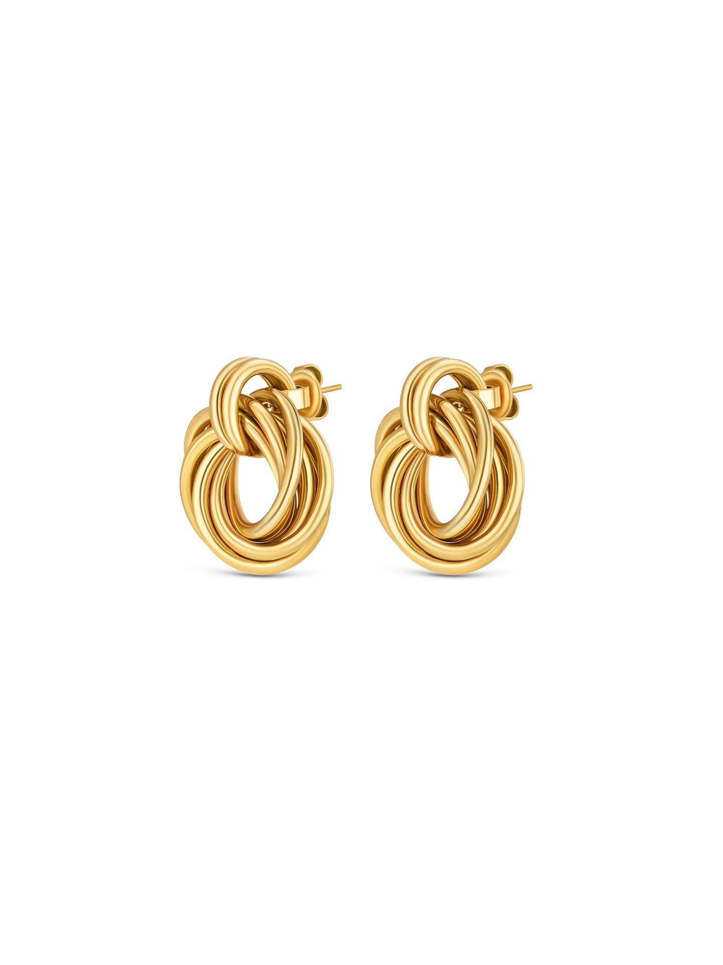 Ana Joalheiros - Brincos Dourados - Brincos One  Senhora Bellure Gold OJEEP71G SIMBOLO