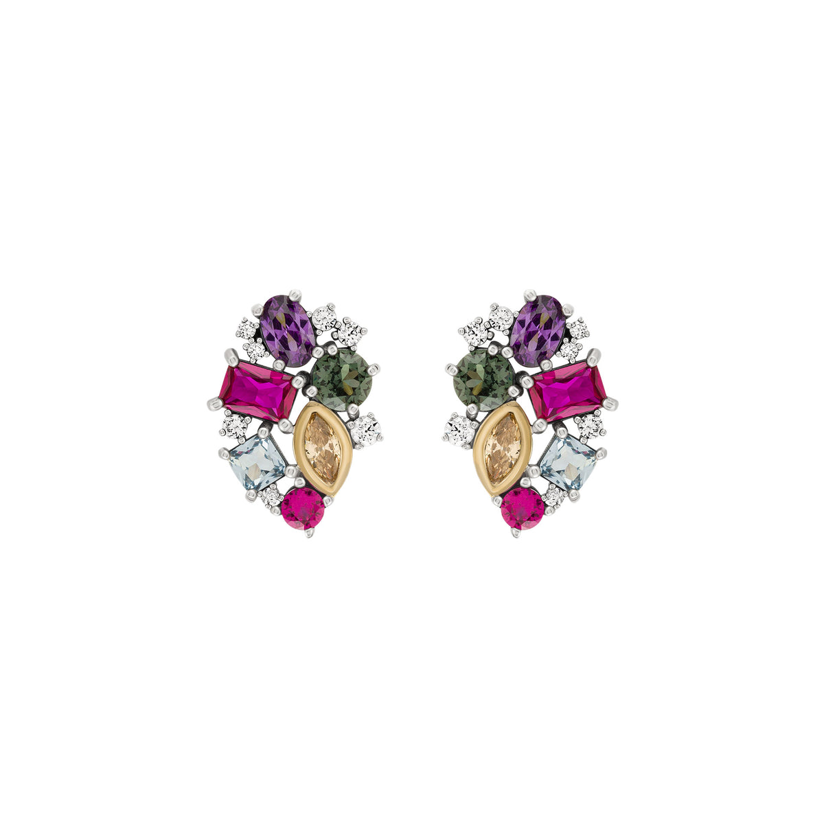 Ana Joalheiros - Brincos em Prata - Brincos Tashi Jaipur I MT.BR.0108.0048
