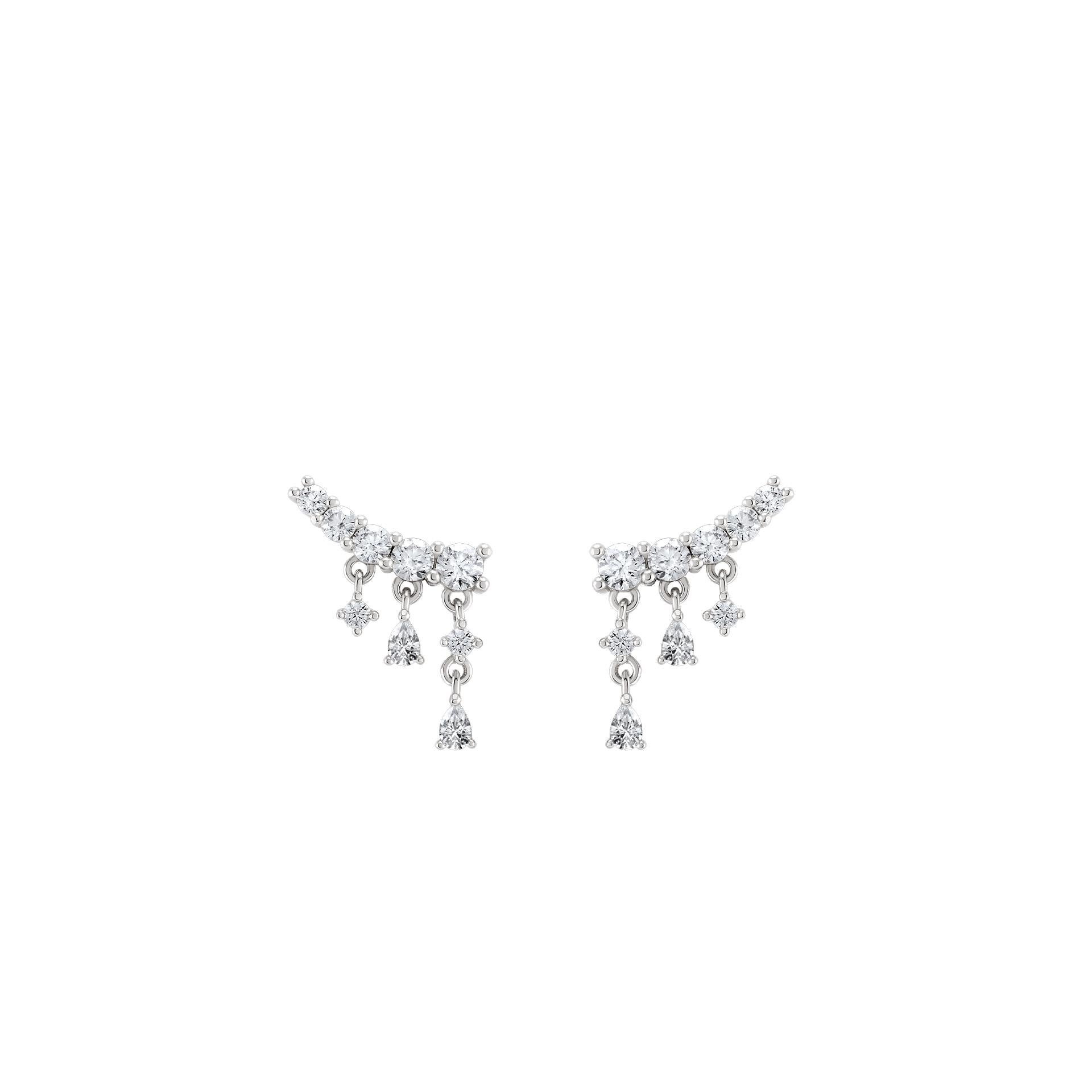 Ana Joalheiros - Brincos Prata - Brincos de prata Glow Teardrop